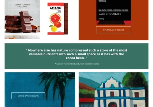 Branding and E-Commerce Website for Chocolate Co.