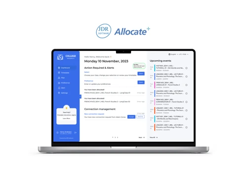 Alllocate Plus Student Module - UI/UX Design