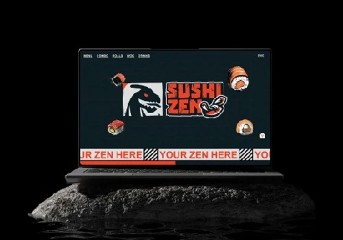 Sushi Zen | Landing page design