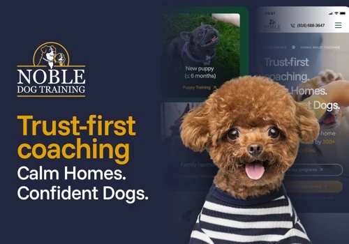 Dog Training Website for Lead Generation