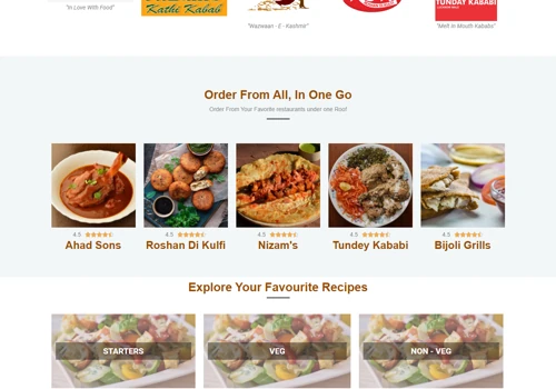 ON Demand Food Ordering Platform