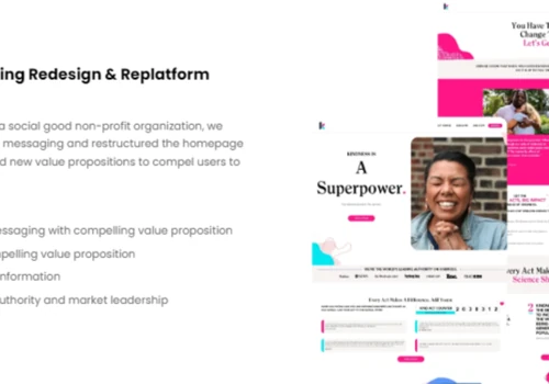 Conversion Optimization Website Redesign+Branding