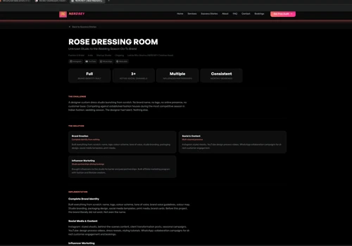 From Zero Visibility to Go To Wedding Brand