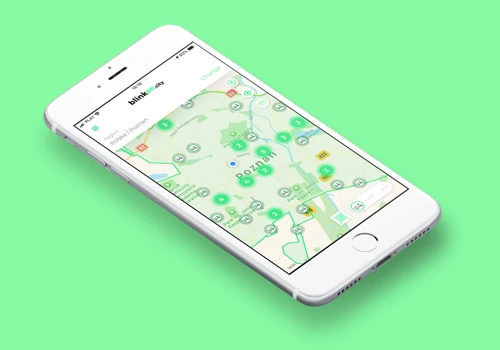 blinkee.city electric scooters rent system