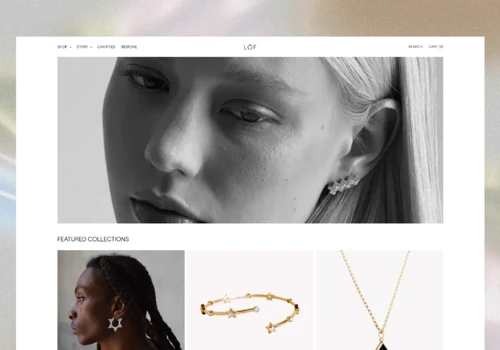 Design to Shopify Site Development - LÖF