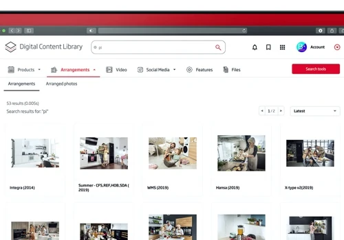 Amica — Digital Content Library web application