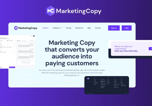AI copywriting assistant