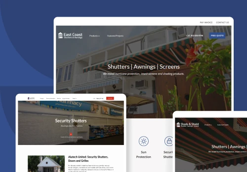 Redesign for a Security Shutter Manufacturer