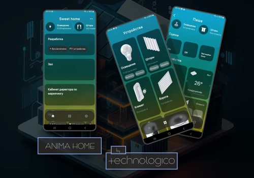 Seamless Smart Home Control App for Anima Home