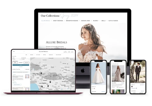 Allure Bridals Website ReDesign