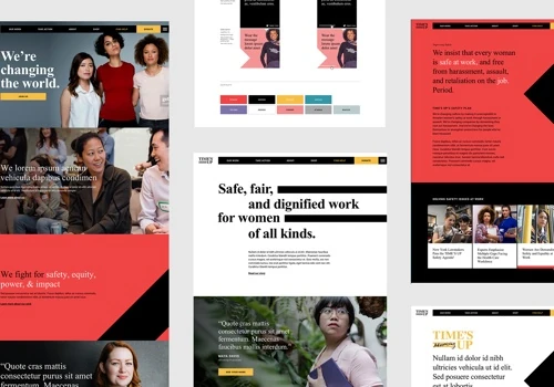 Teal Media + TIME'S UP