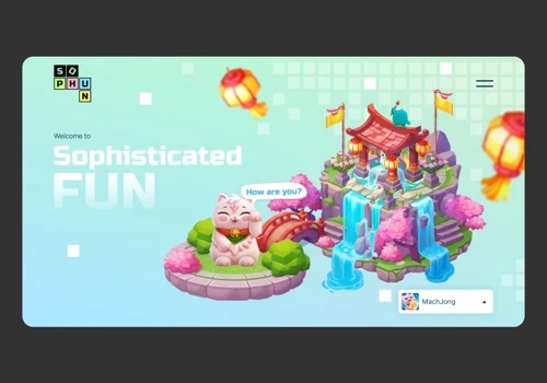 Brand website for a GameDev studio