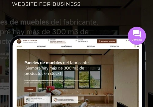 Kefi Bosque Group Business Website