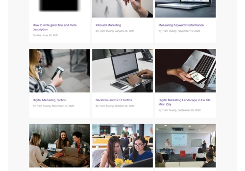 Web development