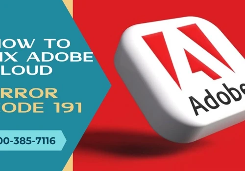 How to Fix Adobe Cloud Error Code 191