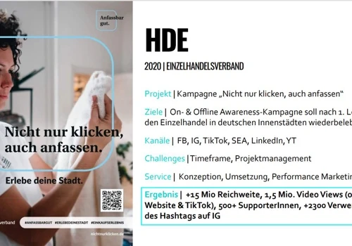Revitalising German retail after the 1st lockdown, through the on- & offline awareness campaign "DON'T JUST CLICK, BUT GRAB IT"