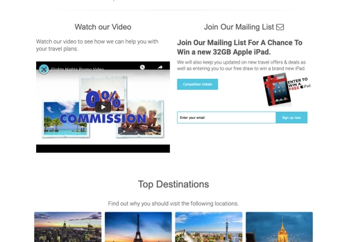 Travel Website