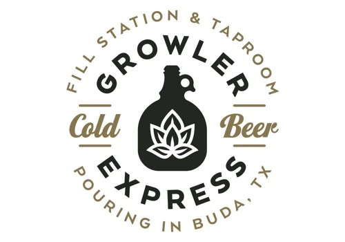 Growler Express Bar Logo Design