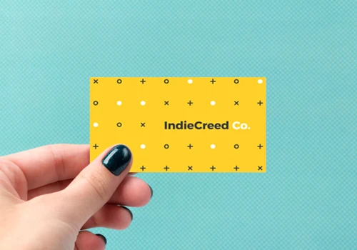 Logo and Stationery Design for IndieCreed Co.