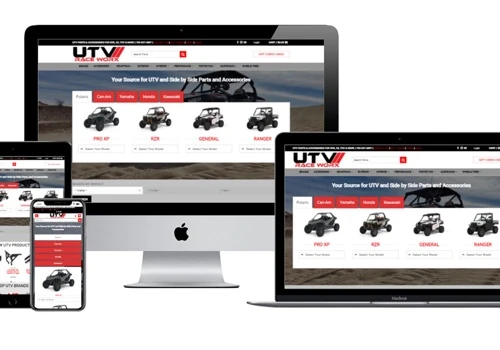 eCommerce Web Design with over 6000 products