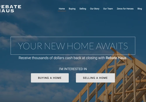 Rebate Haus Website and CRM