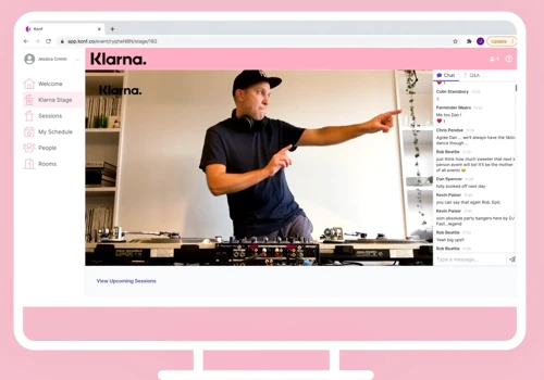 Virtual Event for Klarna