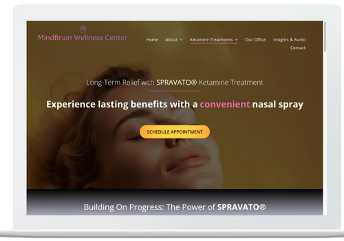 MindBrain Wellness Website Design