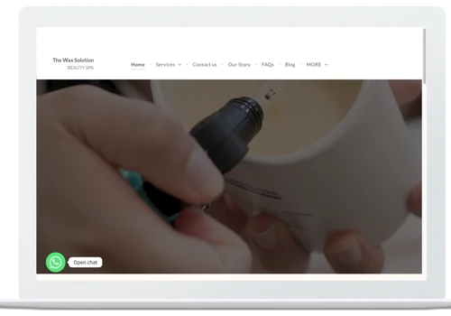 The Wax Solution Web Design, eCommerce, Gift Cards