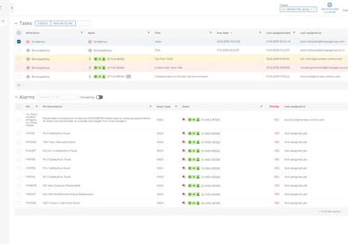 Wind Turbine Farms Management Platform