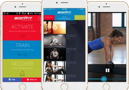 Bodyfit Fitness Training App