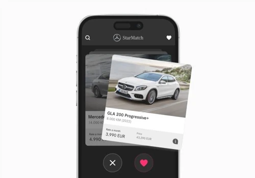 Tinder-Like App Reinvents Mercedes-Benz Experience