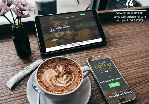 Website Design for Coffee Shop