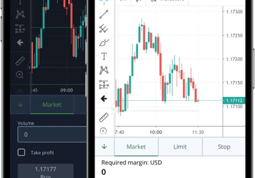 Mobile trading platform
