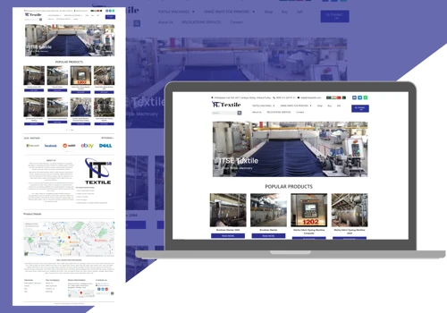 Itsetextile: E-Commerce Website Development