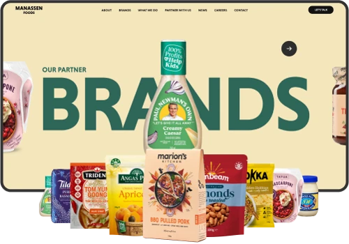 Manassen Foods Website