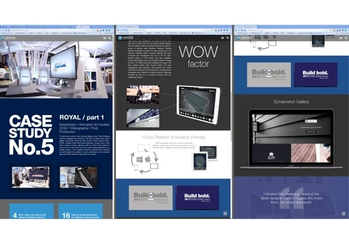 Interactives / Animated 3d models (CGI) / Video