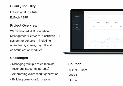 VED Education Management Software