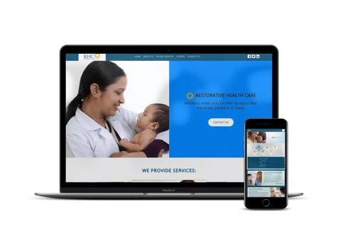 Website for a HealthCare Organization