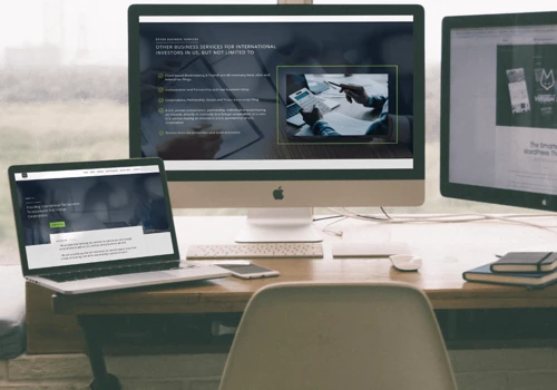 Website for a CPA firm