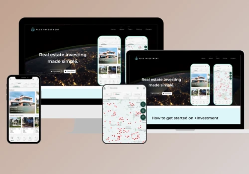 Plus Investment Mobile App and Web Development