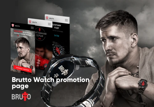 Web Development for Brutto Watch
