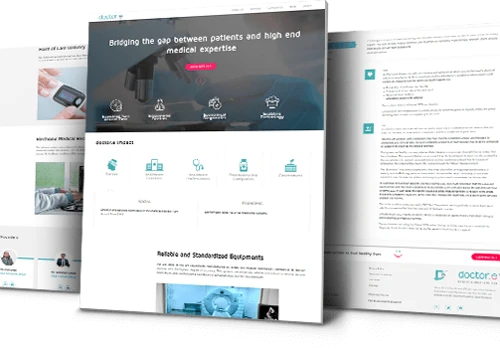 Website developers for Healthcare business