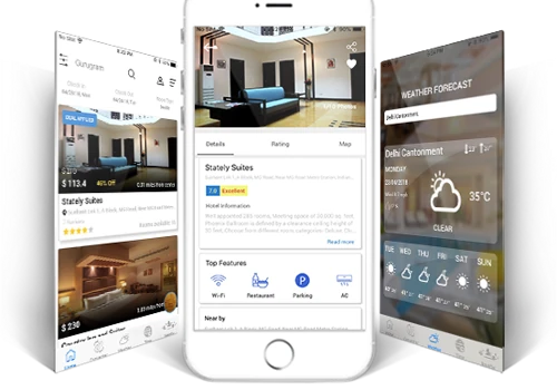 Travel Booking App for Android and iOS platforms