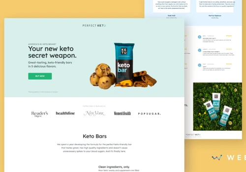Landing Page - Perfect Keto