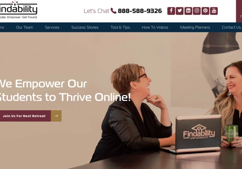 Findability Website Design & Development