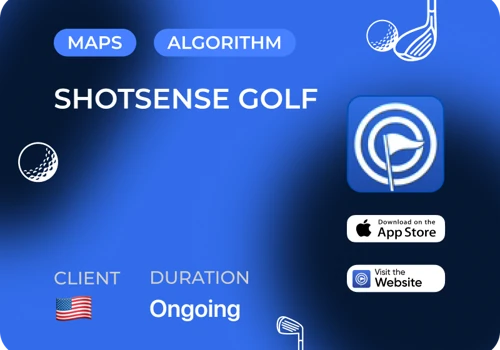 🇺🇸 iOS Gamified Golf App with Smart Algorithm