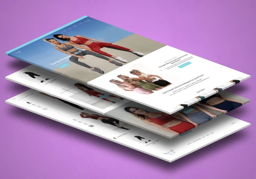 Shopify Design for Fitness Influencer