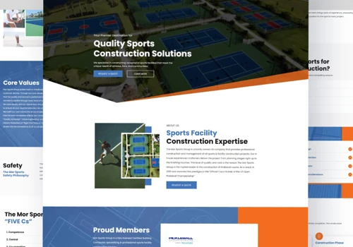 Construction Website Design