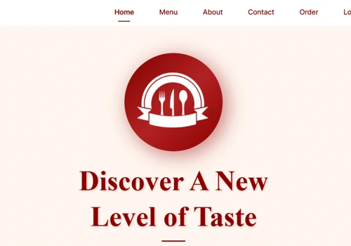 Restaurant MERN Stack Website