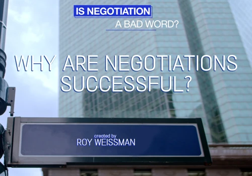 Is Negotiation a Bad Word?